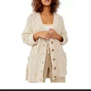 Free People Montana Knit Cardigan